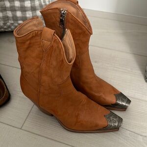 Brand new free people cowboy boots